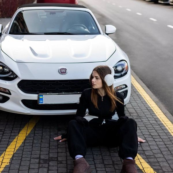 200 Кабриолет на свадьбу Fiat 124 Spider белый с водителем EmWX