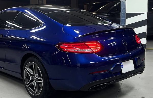 433 Авто без водителя Mercedes-Benz С300 синий nmw1