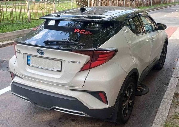 083 Внедорожник на свадьбу Toyota CH-R 2019 белый va6e
