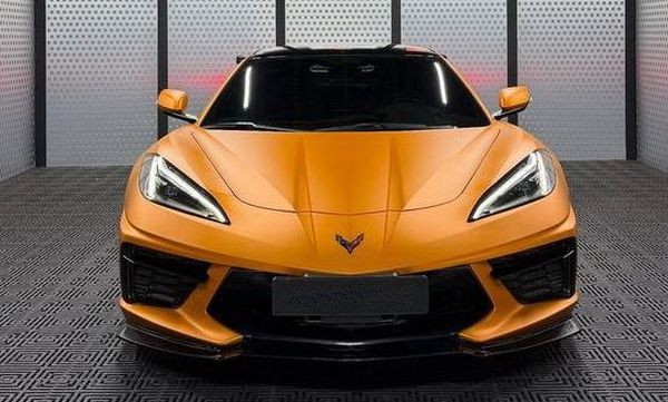 125 Спорткар посуточно Chevrolet Corvette Chevrolet C8 оранжевый bvoZ
