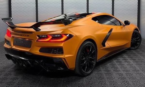 125 Спорткар посуточно Chevrolet Corvette Chevrolet C8 оранжевый bvoZ