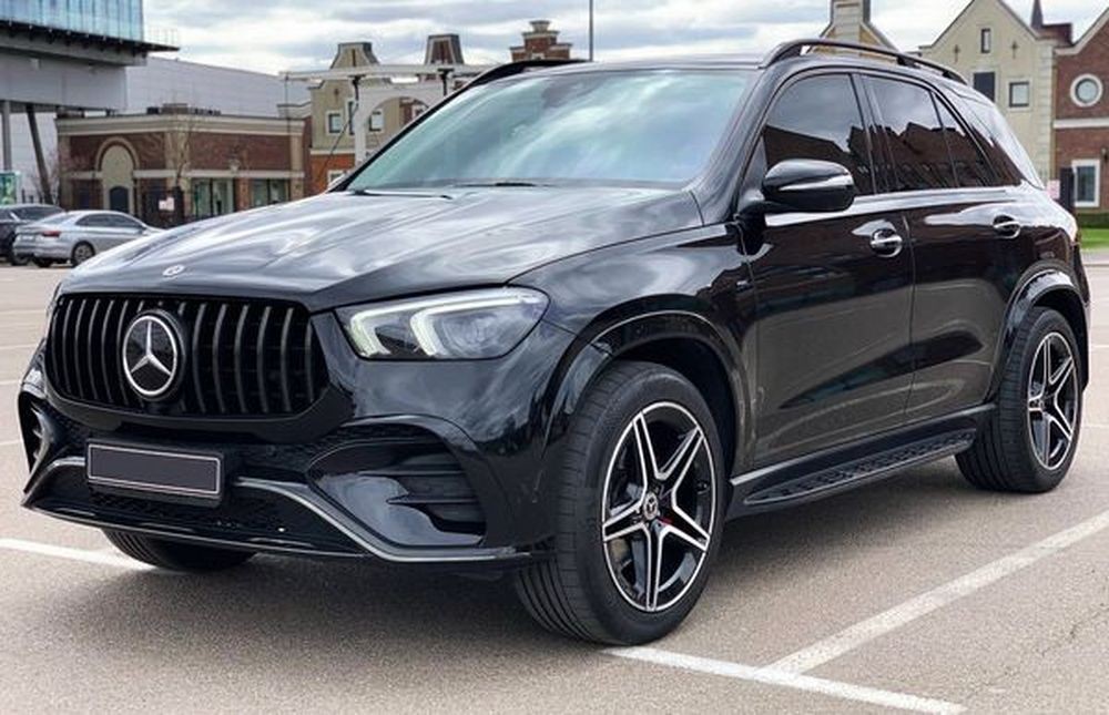 374 Bнедорожник на свадьбу Mercedes-Benz GLE 350 черный 2BwM