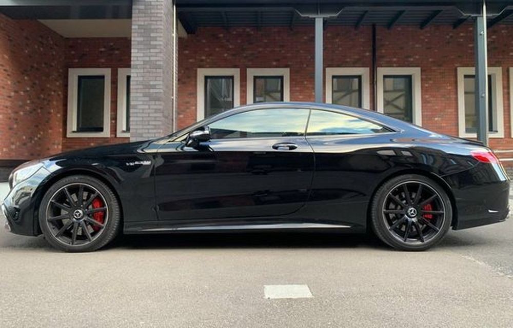 066 Mercedes-Benz W217 S560 AMG Coupe — без водителя eOeZ