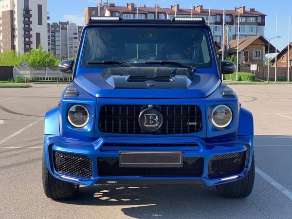 021 Mercedes-Benz G800 Brabus «Кубик» синий — с водителем и без 6Lvm