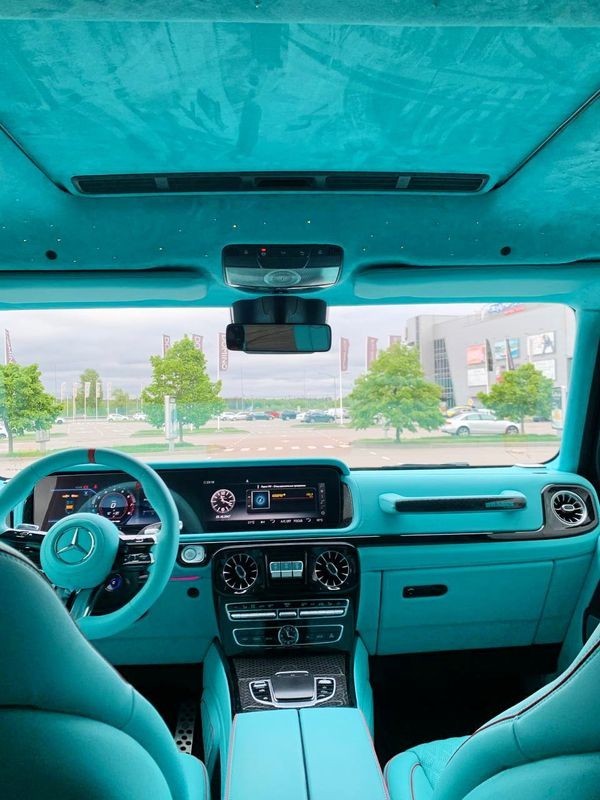 116 Mercedes-Benz G800 Brabus «Кубик» Tiffany с водителем и без mdXe
