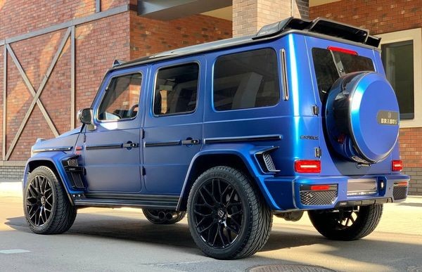 021 Mercedes-Benz G800 Brabus «Кубик» синий — с водителем и без 6Lvm