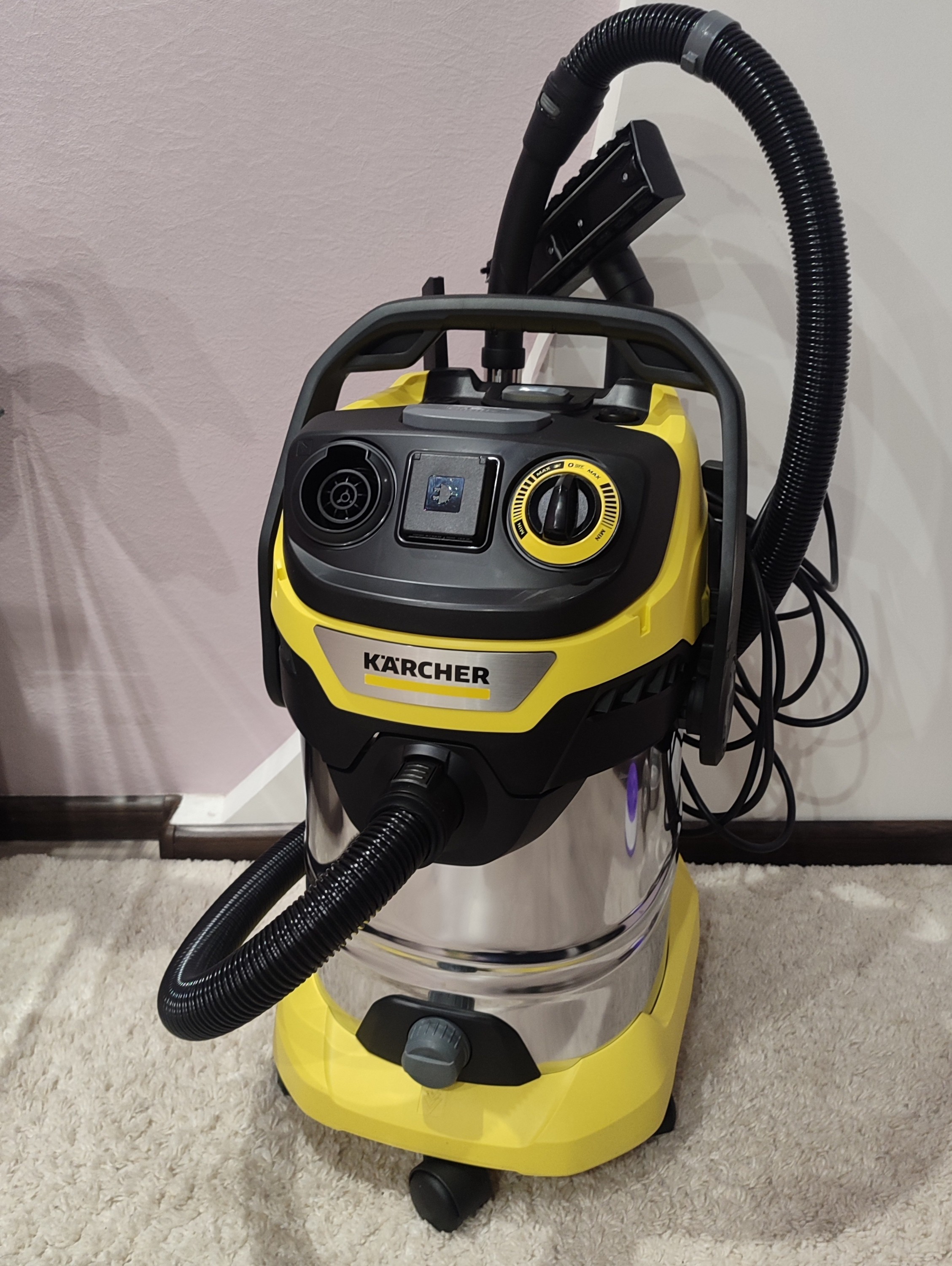 Будівельний промисловий пилосос Karcher WD6 zLmD