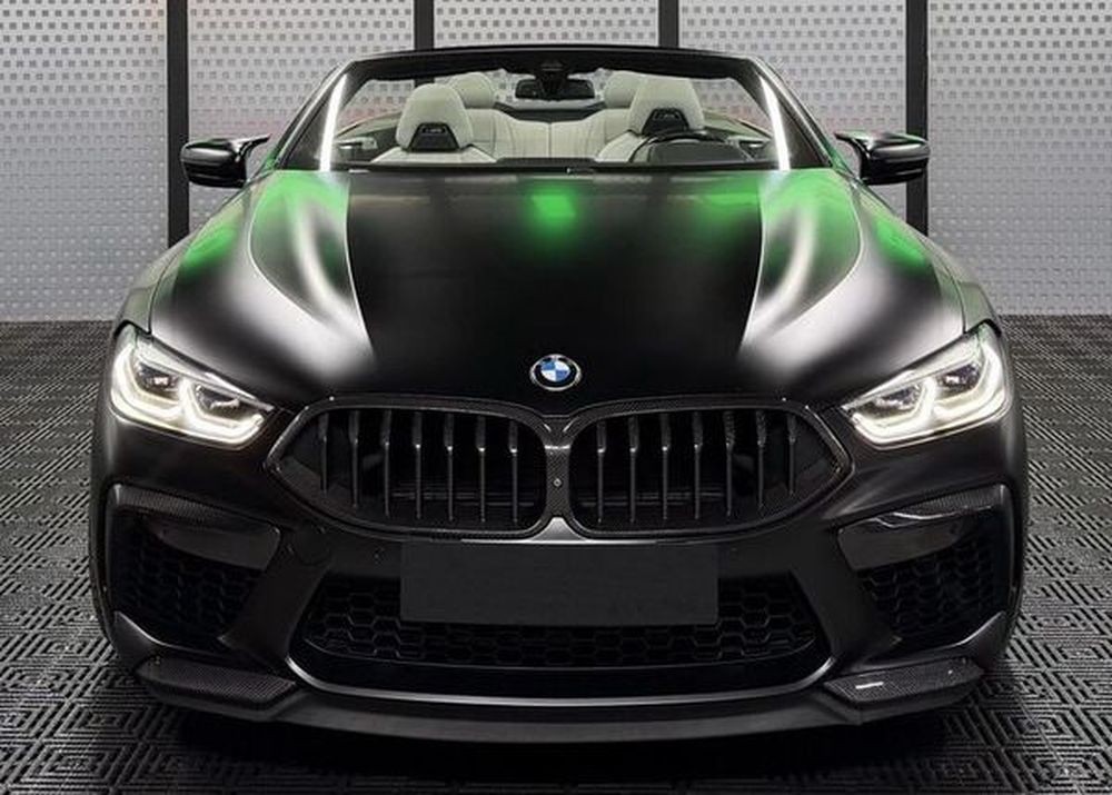 286 Кабриолета BMW M8 F91 Cabrio серая без водителя eOMp