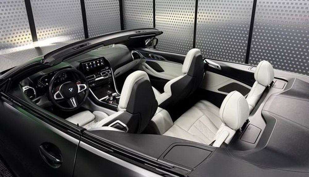 286 Кабриолет BMW M8 F91 Cabrio серая с водителем 1NYQ