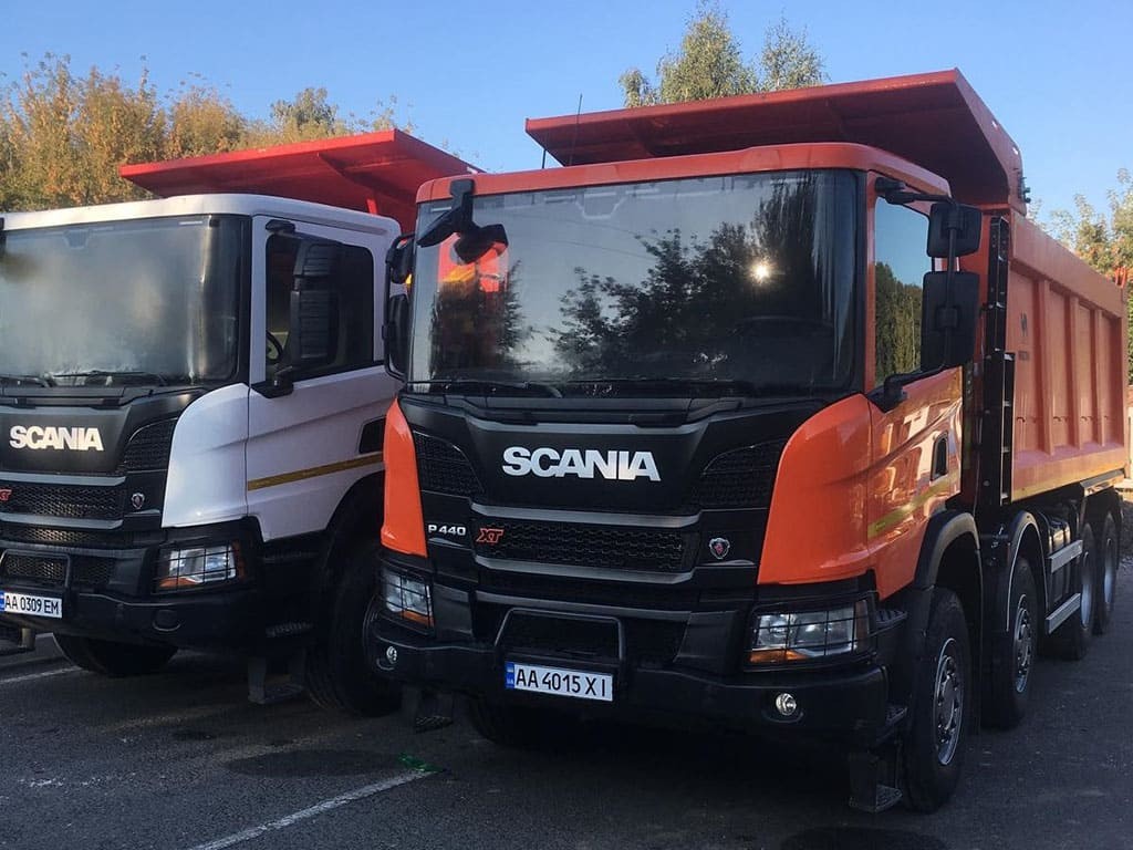 Самоскид (25 - 30 тонн) Scania 1NMJ