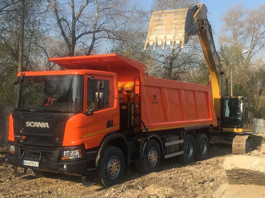 Самоскид (25 - 30 тонн) Scania 1NMJ